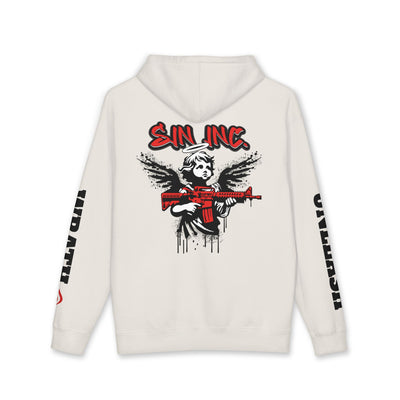 Sin Inc. Cherub Wrath Hoodie — Streetwear Pullover Graffiti Style