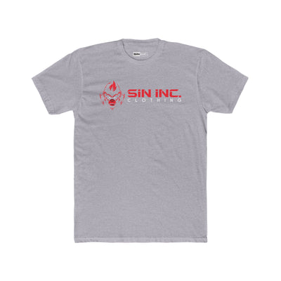 Sin Inc. Unisex Cotton Crew Tee - Trendy Graphic T-Shirt for Casual Wear