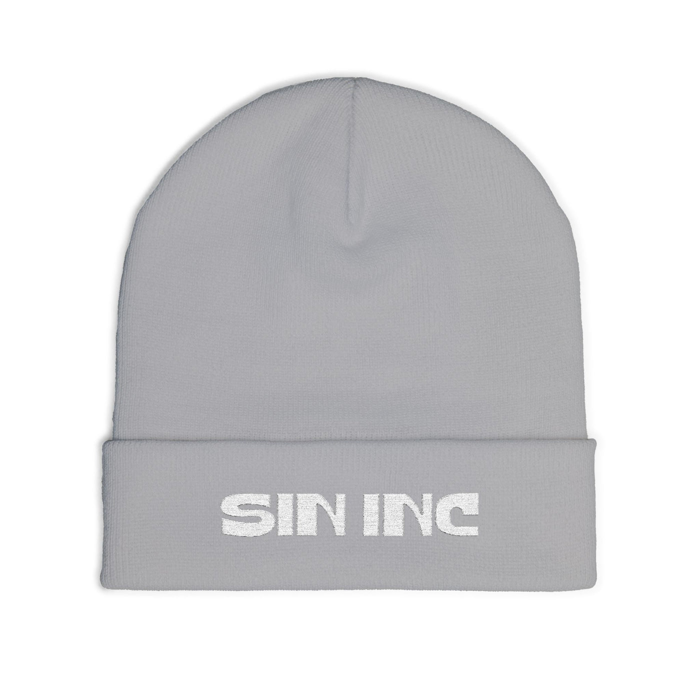 SIN INC. Knit Beanie (Embroidery)