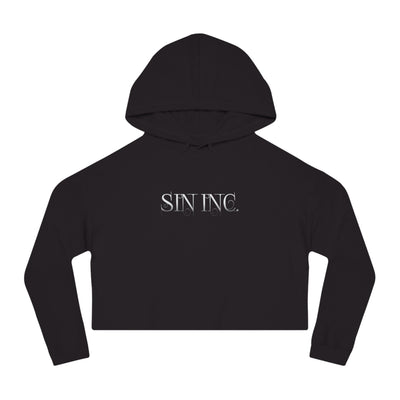 Cropped Hoodie – SIN INC. Dark Angel Wings Camouflage