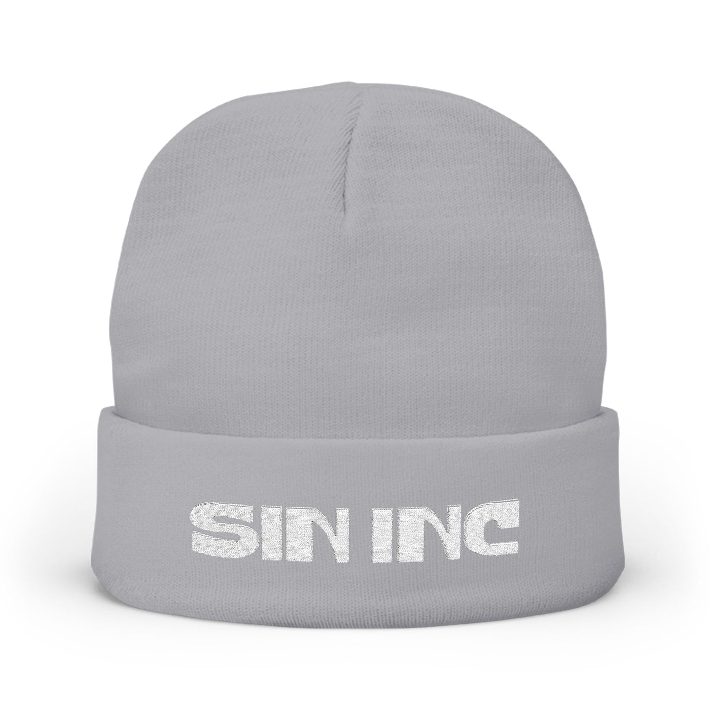 SIN INC. Knit Beanie (Embroidery)