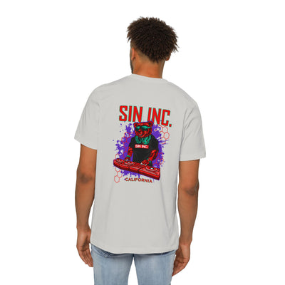SIN INC. CALI BEAR DJ Inspired   100% Ring spun Cotton