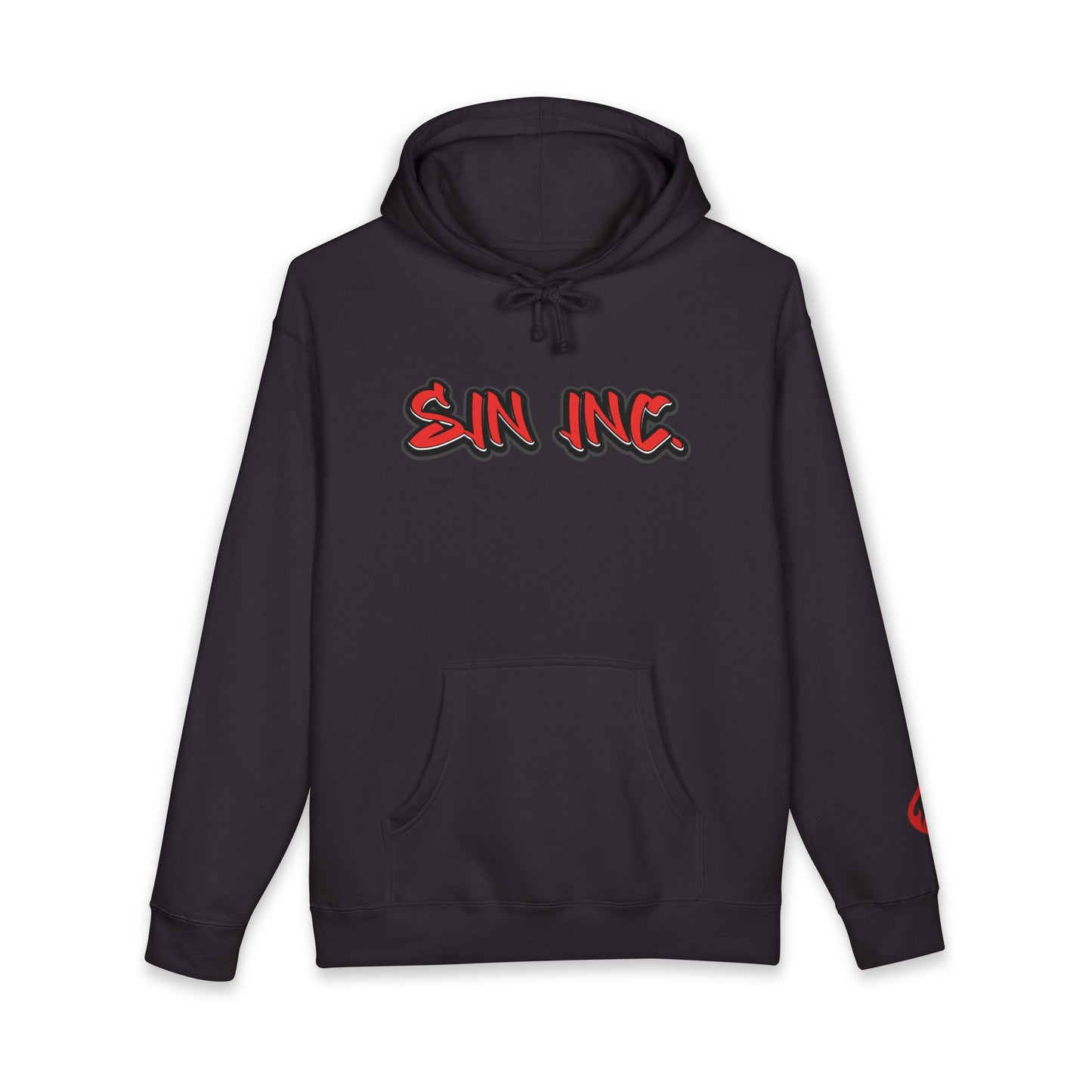 Sin Inc. Cherub Unleshed Wrath Hoodie — Streetwear Pullover Graffiti Style