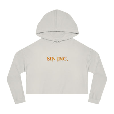 Cropped Hoodie – SIN INC. Dark Angel Wings Camouflage