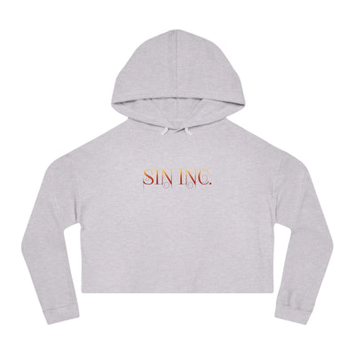 Cropped Hoodie – SIN INC. Dark Angel Wings Camouflage