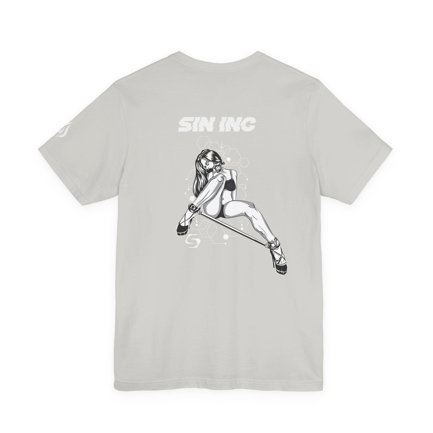 SIN INC. BDSM Tee with Bold Statement Design, Streetwear Essential, Casual Fashion,  Party or Everyday Wear