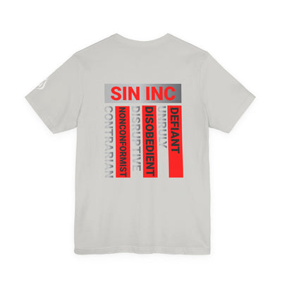 SIN INC. Defiant Classic 100% Ring spun Cotton Tee