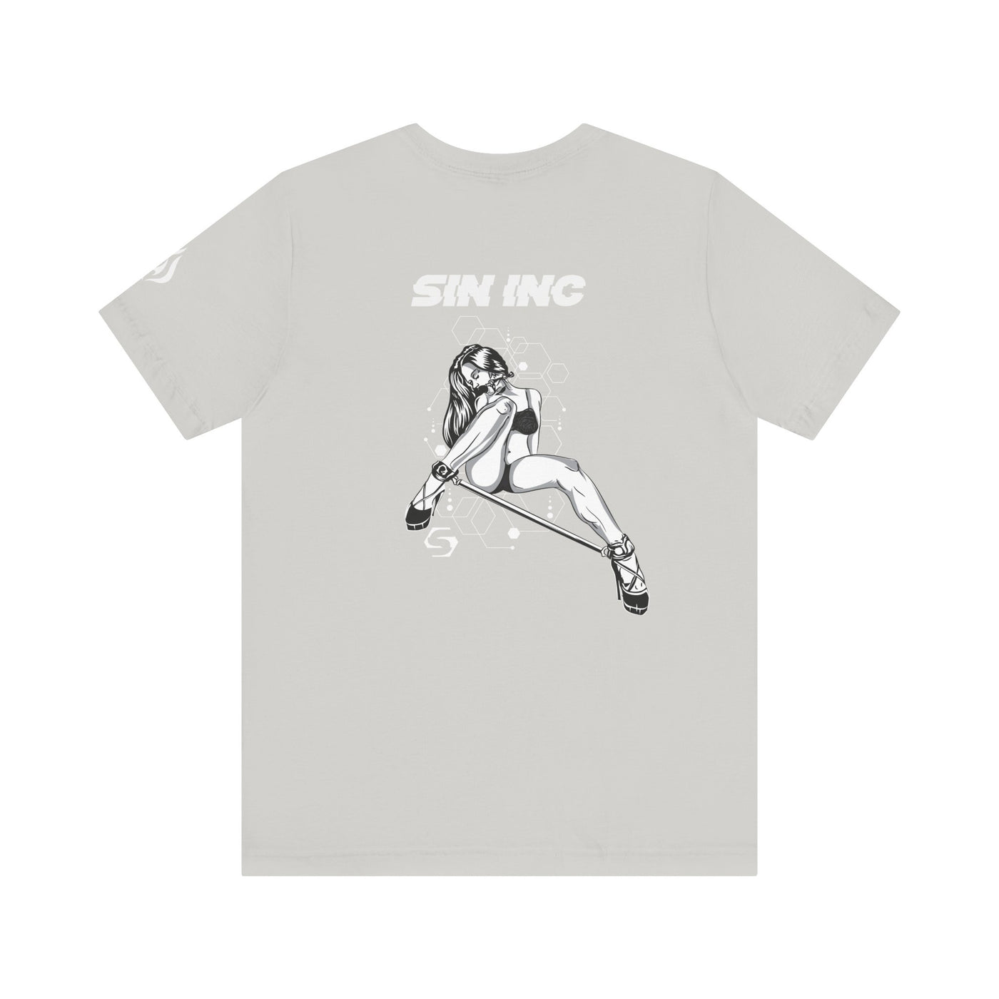 SIN INC. BDSM Tee with Bold Statement Design, Streetwear Essential, Casual Fashion,  Party or Everyday Wear