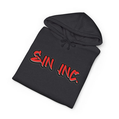 Sin Inc. Cherub Unleshed Wrath Hoodie — Streetwear Pullover Graffiti Style