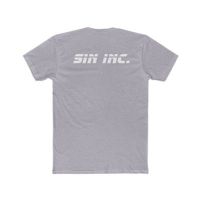 Sin Inc. Unisex Cotton Crew Tee - Trendy Graphic T-Shirt for Casual Wear
