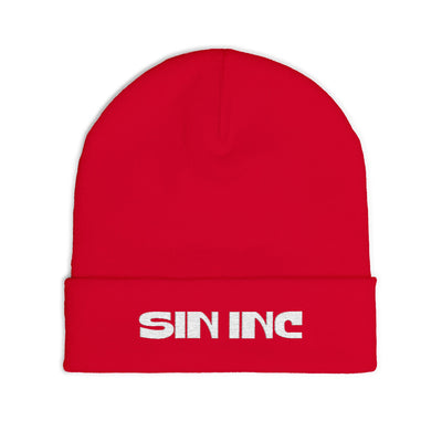 SIN INC. Knit Beanie (Embroidery)