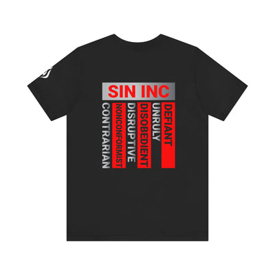 SIN INC. Defiant Classic 100% Ring spun Cotton Tee
