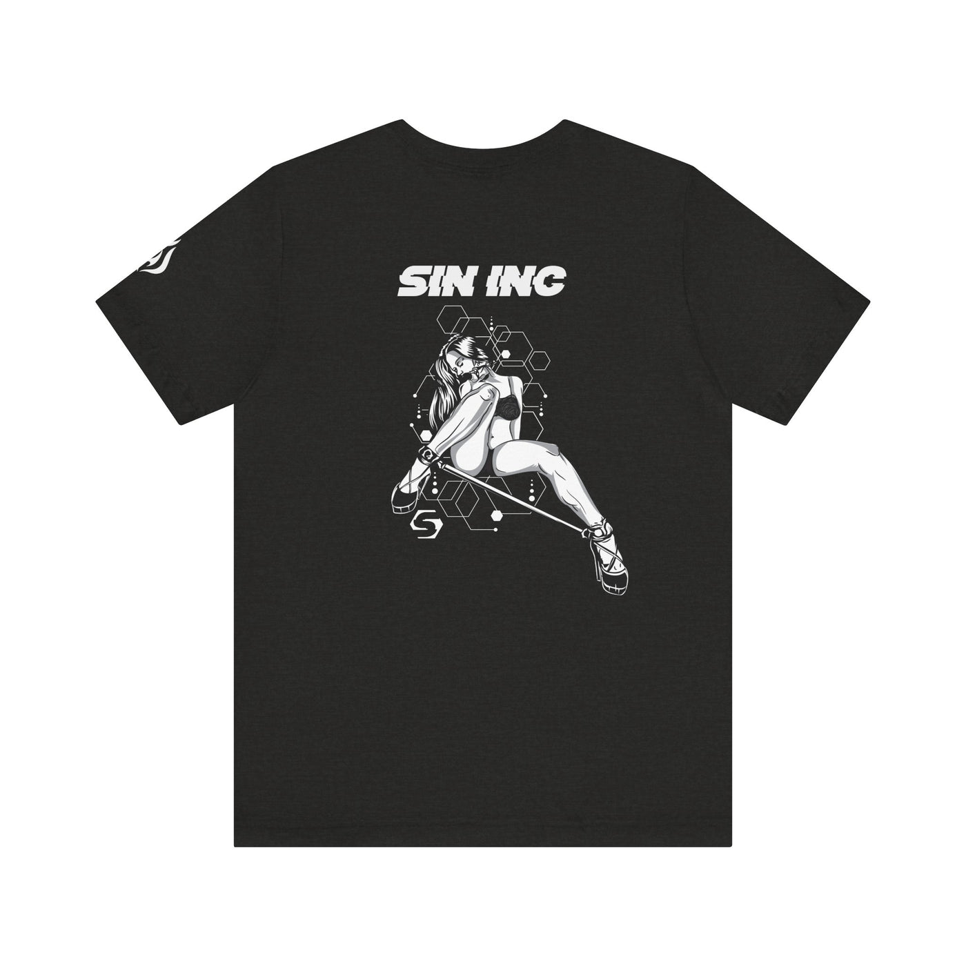 SIN INC. BDSM Tee with Bold Statement Design, Streetwear Essential, Casual Fashion,  Party or Everyday Wear