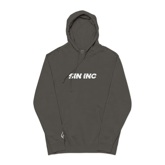 SIN INC. Glitch Embroidered  Hoodie
