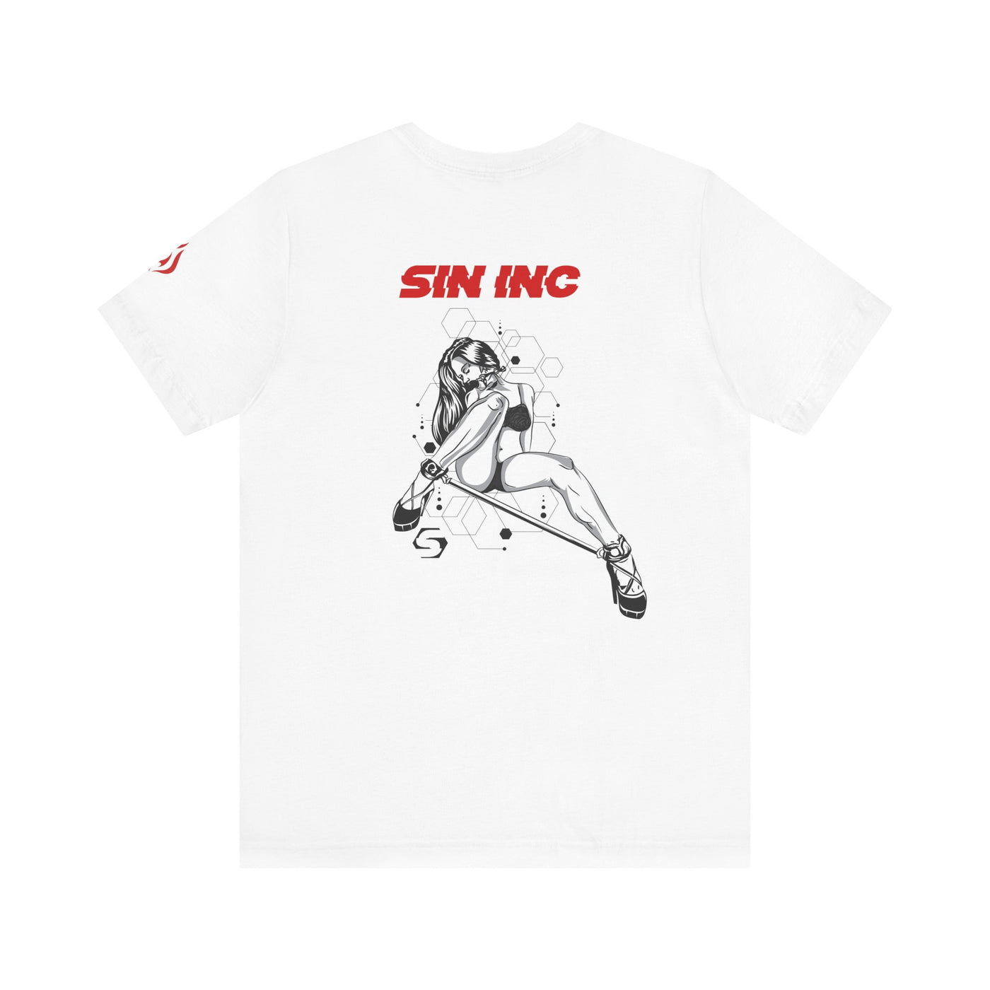 SIN INC. BDSM Tee with Bold Statement Design, Streetwear Essential, Casual Fashion,  Party or Everyday Wear
