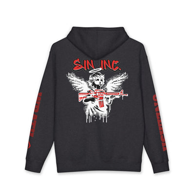 Sin Inc. Cherub Wrath Hoodie — Streetwear Pullover Graffiti Style