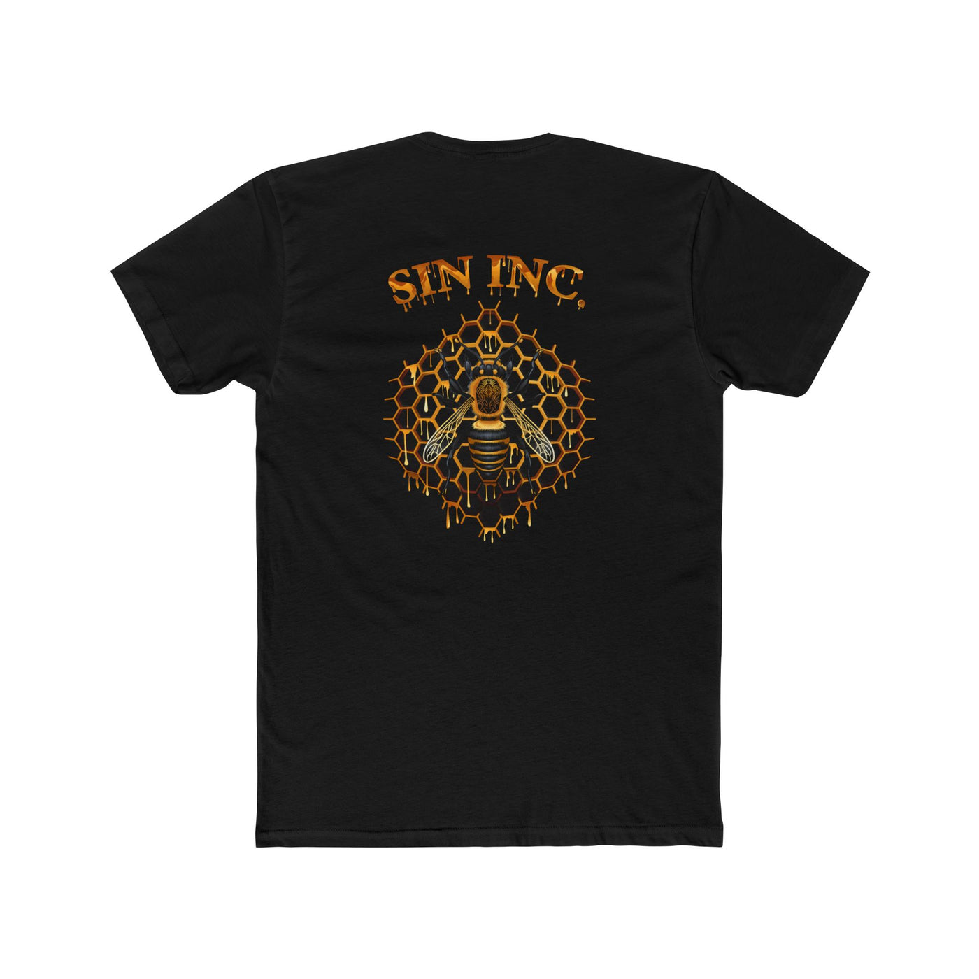 SIN INC. Hive Graphic Unisex Cotton Crew Tee - SIN INC.