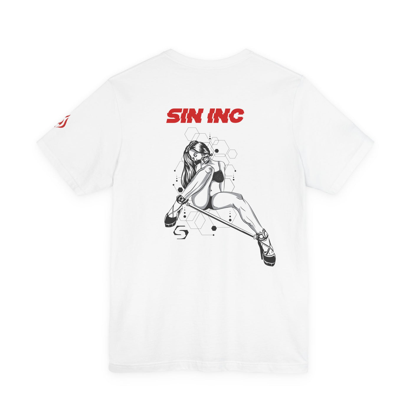 SIN INC. BDSM Tee with Bold Statement Design, Streetwear Essential, Casual Fashion,  Party or Everyday Wear