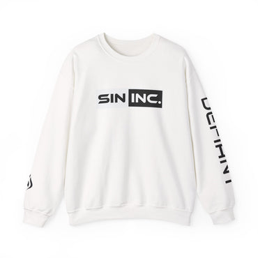 SIN INC. Defiant Crewneck Sweatshirt  Unisex Streetwear, Casual Layering,  Summer/Fall Vibes,