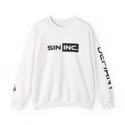SIN INC. Defiant Crewneck Sweatshirt  Unisex Streetwear, Casual Layering,  Summer/Fall Vibes,