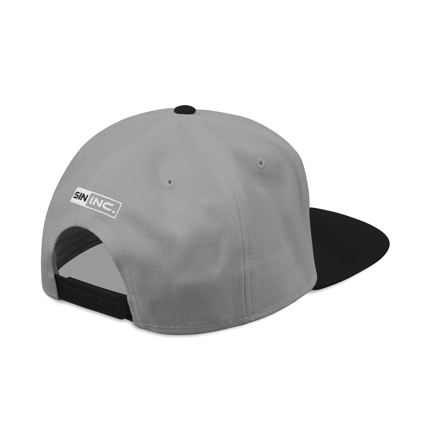 SIN INC. Embroidered Snapback 6 Panal Hat, Urban Fashion, Gift for Him, Casual Wear, Streetwear Accessory