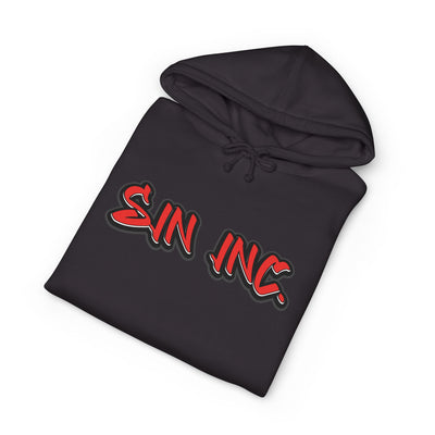 Sin Inc. Cherub Wrath Hoodie — Streetwear Pullover Graffiti Style
