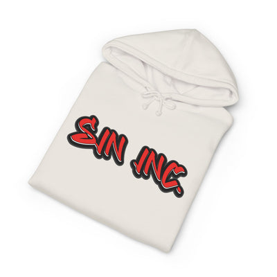 Sin Inc. Cherub Wrath Hoodie — Streetwear Pullover Graffiti Style