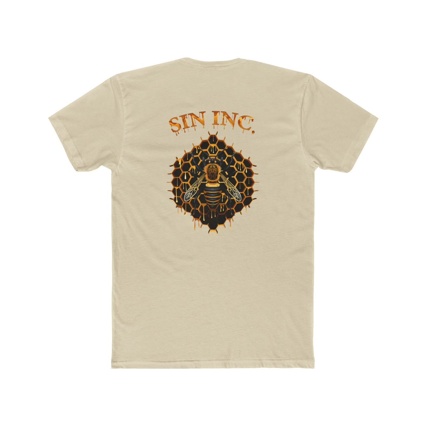 SIN INC. Hive Graphic Unisex Cotton Crew Tee - SIN INC.