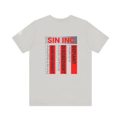 SIN INC. Defiant Classic 100% Ring spun Cotton Tee
