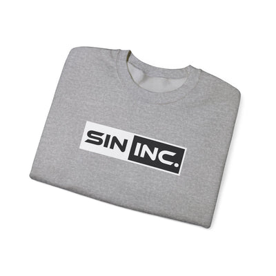 SIN INC. Defiant Crewneck Sweatshirt  Unisex Streetwear, Casual Layering,  Summer/Fall Vibes,
